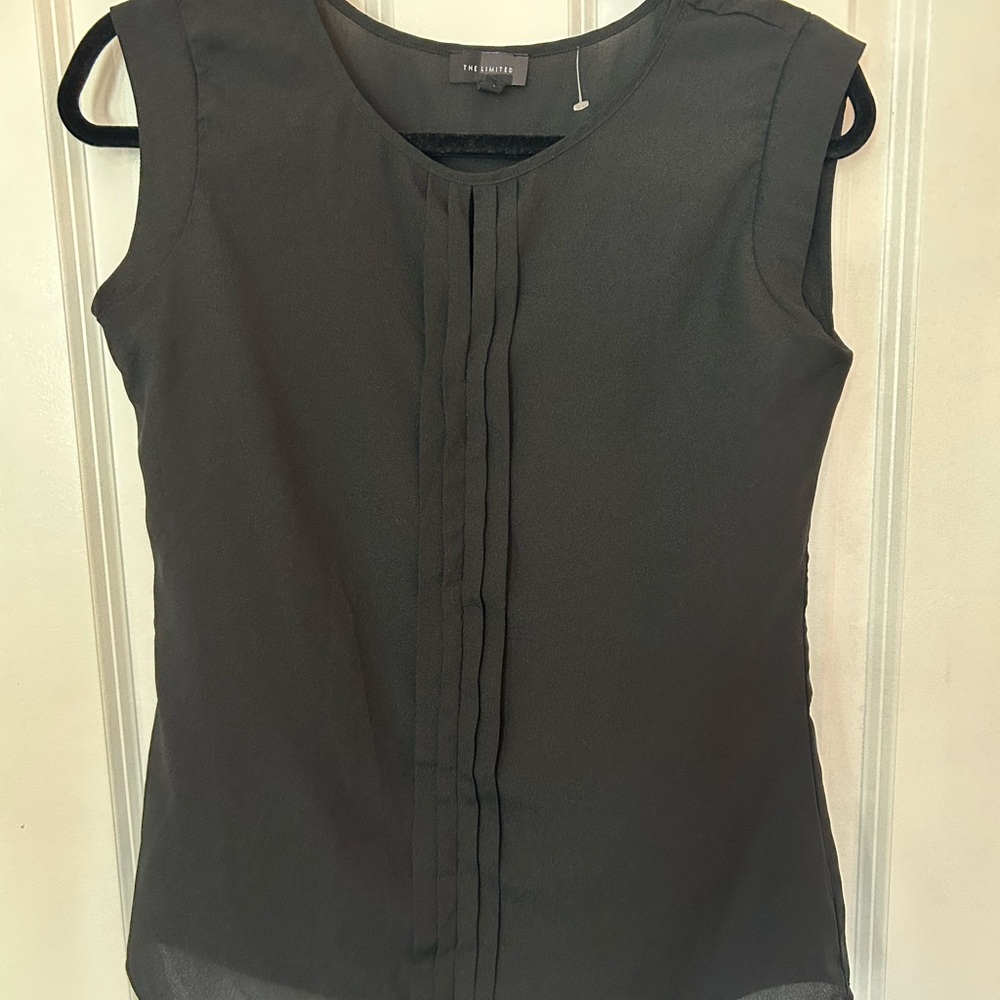 The Limited Sheer Black Blouse Size XS